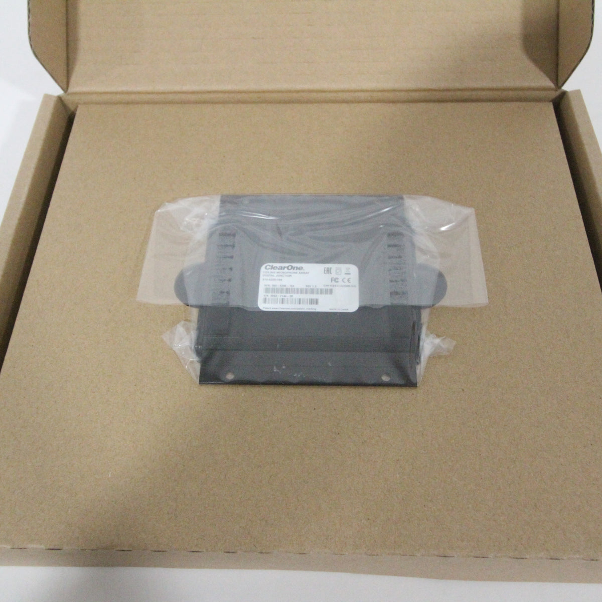 Box For Ceiling Mic Array (NEW) ClearOne Ceiling Mic Array Digital Junction Box w/ Dante – AVGear.com