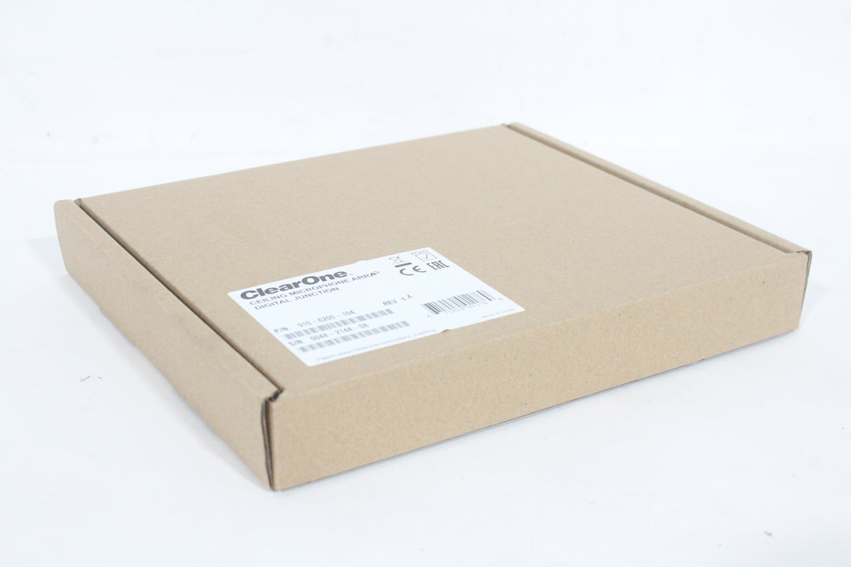 (NEW) ClearOne Ceiling Mic Array Digital Junction Box w/ Dante