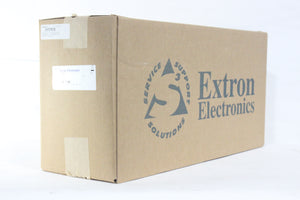(NEW) (Pair) Extron FF 120T Full-Range Flat Field Speakers with 1' x 2' Low Profile Enclosure and 70/100 V Transformer