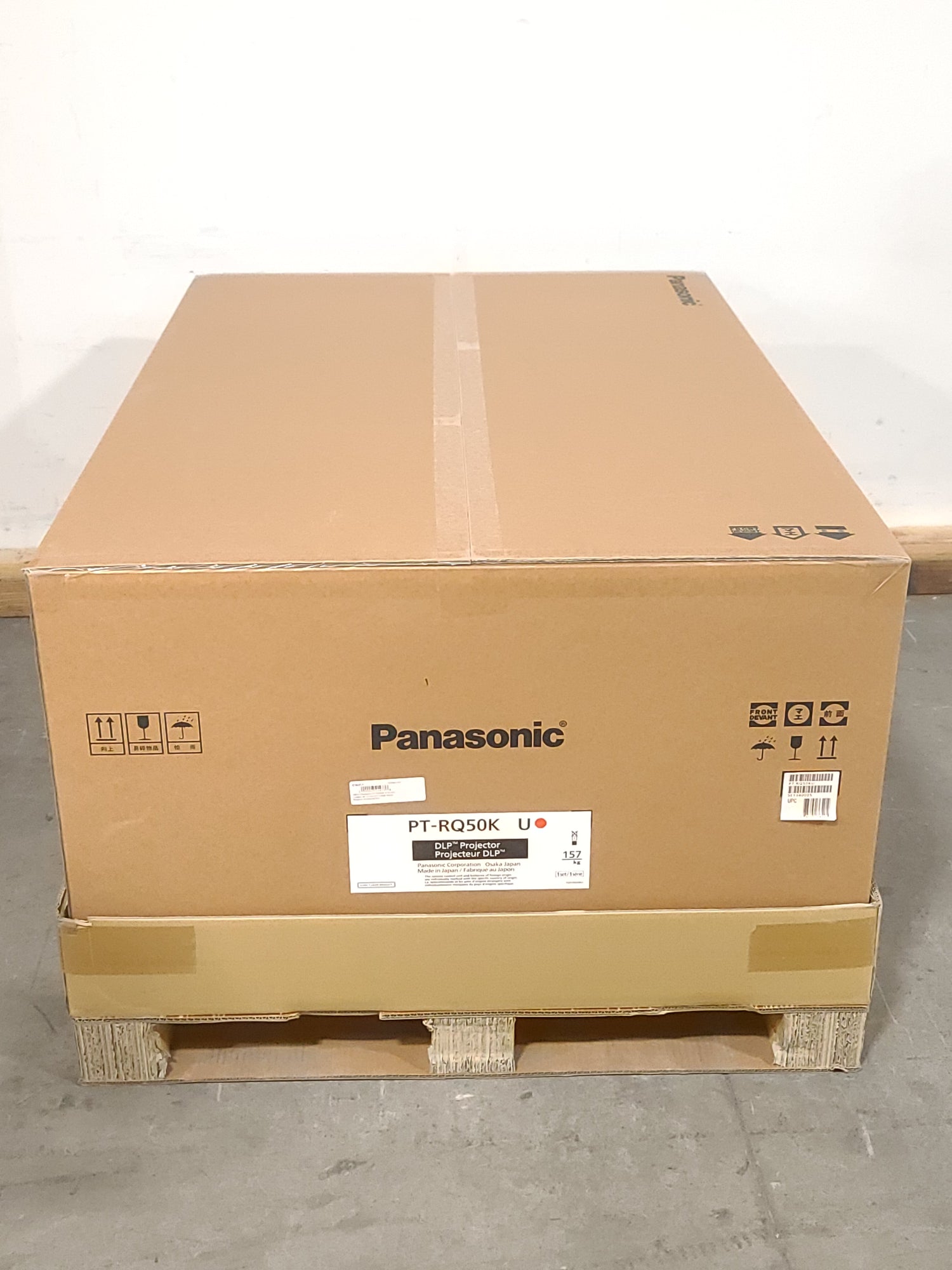 (NEW) Panasonic PT-RQ50K U 50k Lumens 4K 3-Chip DLP Projector