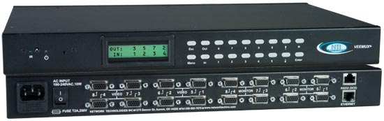 NTI Veemux SM-32x16-15V-LCD Matrix Video Switcher
