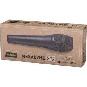 Shure (NXN8/S) Nexadyne 8/S Supercardioid Revonic Handheld Vocal Microphone (Black)