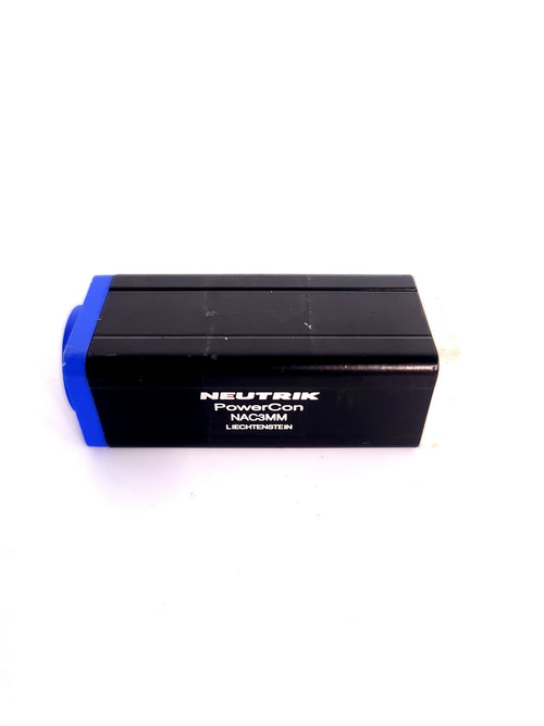 Neutrik NAC3MM-1 PowerCON NAC3MPA To NAC3MPB Coupler