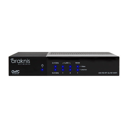 Araknis Networks AN-110-RT-2L1W 110-Series Single-WAN Gigabit VPN Router