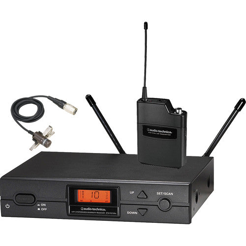 Audio Technica ATW-2129b 2000 Series Wireless Lavalier Microphone System
