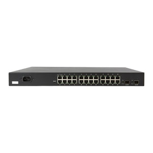 Araknis Networks AN-320-SW-R-24 320 Series Managed Layer 2 Gigabit Switch, 24-Ports, Rear Facing Ports