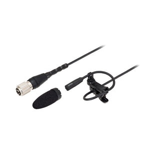 Audio-Technica BP899 Subminiature Omnidirectional Lavalier Microphone with Normal Sensitivity, Hirose cH-Style Connector & XLR/Power Module (Black)