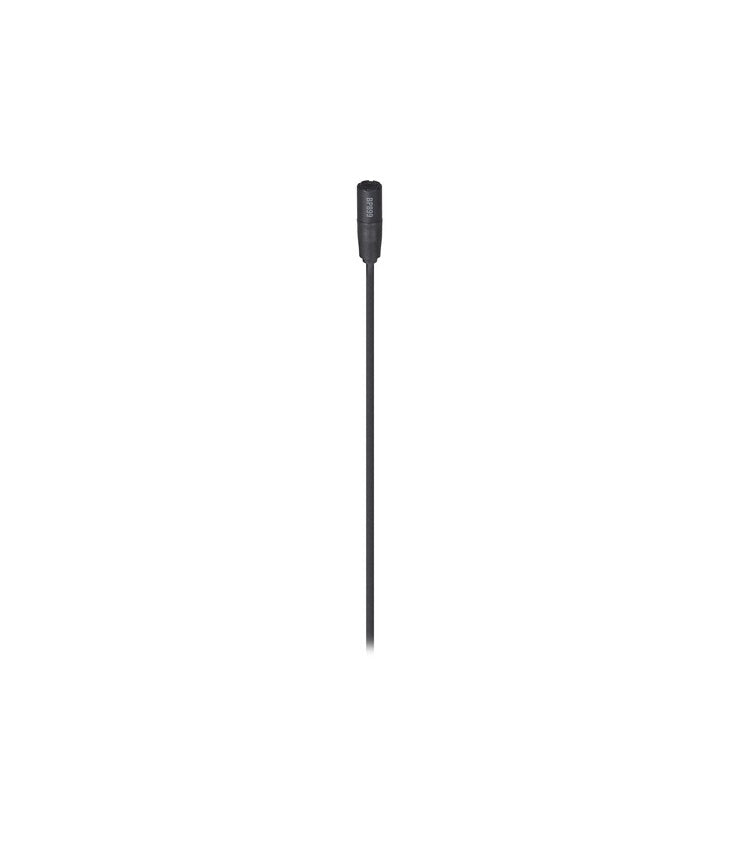 Audio-Technica BP899 Subminiature Omnidirectional Lavalier Microphone with Normal Sensitivity, Hirose cH-Style Connector & XLR/Power Module (Black)