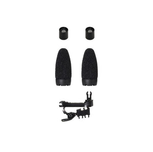 Audio-Technica BP899 Subminiature Omnidirectional Lavalier Microphone with Normal Sensitivity, Hirose cH-Style Connector & XLR/Power Module (Black)