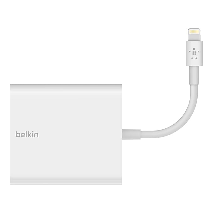 Belkin B2B165BT2 Ethernet + Power Adapter with Lightning Connector