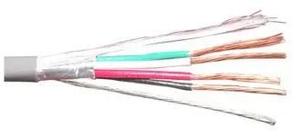 Belden 8723 060100 100' Multi-Pair 4Cond 22 AWG Cable Spool - Chrome
