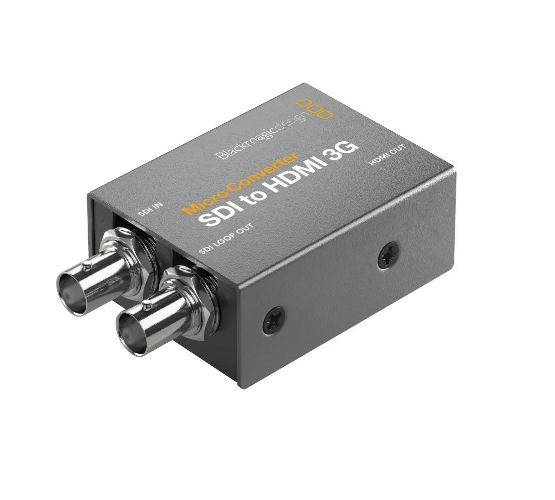 Blackmagic Design CONVCMIC/SH/WPSU Micro Converter SDI to HDMI with Power Supply