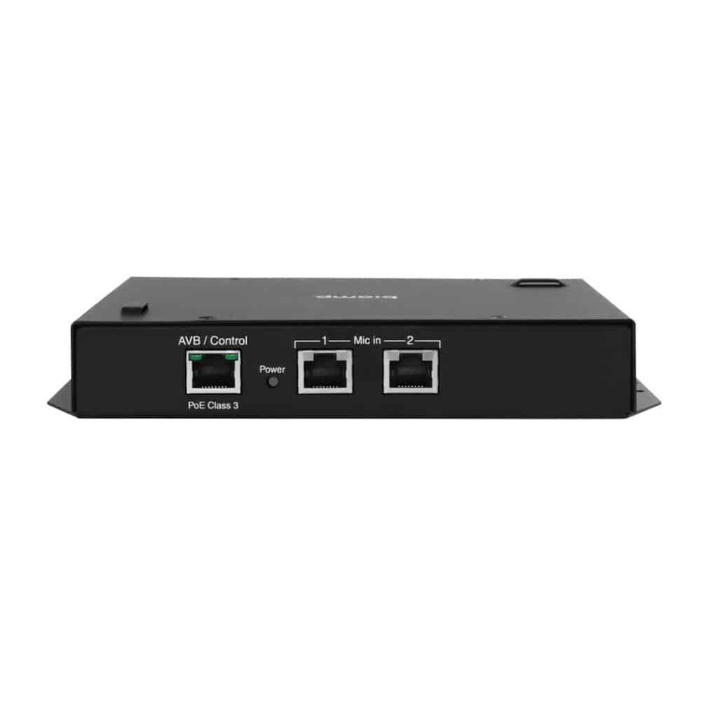 Biamp Parlé TCM-X Black AVB Beamtracking™ Ceiling Microphone - Black
