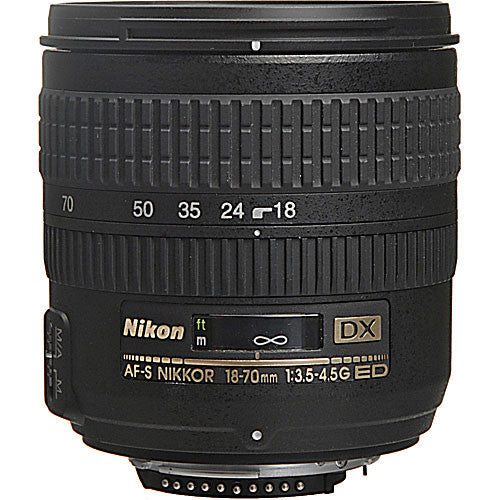 Nikon AFSDX18-70 3.5-4.5G Zoom-NIKKOR 18-70mm f/3.5-4.5G IF-ED Camera Lens