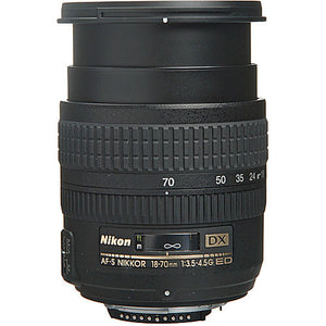 Nikon AFSDX18-70 3.5-4.5G Zoom-NIKKOR 18-70mm f/3.5-4.5G IF-ED Camera Lens