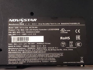 Novastar MCTRL660 LED Display Controller in Original Box