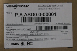 Novastar CVT320 EO Converter & Video Distribution Unit w/ LC Interface