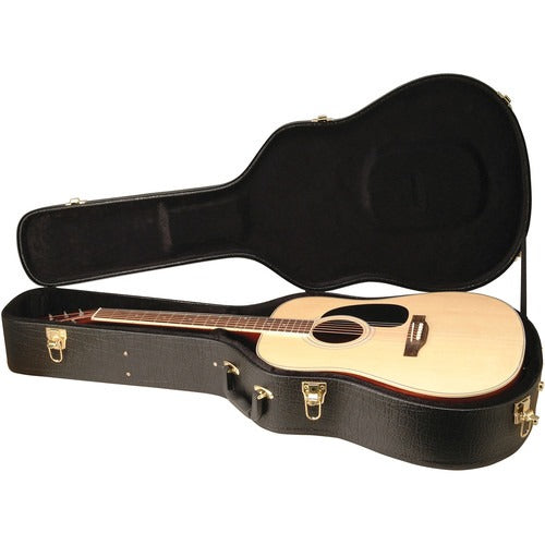 On-Stage GCA5000B Dreadnought Hardshell Acoustic Guitar Case