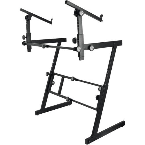 On-Stage KS7365EJ Folding-Z Keyboard Stand with Second Tier