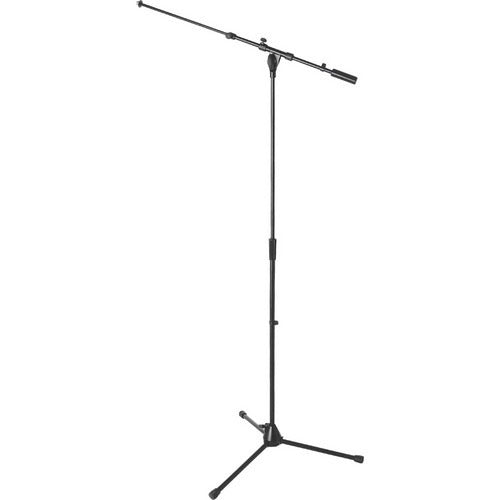 On-Stage MS9701TB Production-Grade Mic Stand with Tripod Base and Telescoping Boom Arm