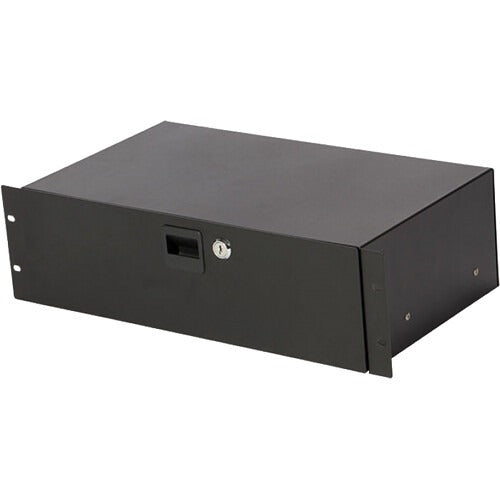 On-Stage RDLS3000 3U Locking Rack Drawer (Shallow)