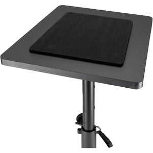 On-Stage SMS7500B Wood Studio Monitor Stands (Black, Pair)