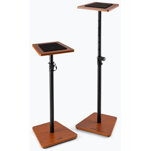 On-Stage SMS7500RB Wood Studio Monitor Stands (Rosewood, Pair)