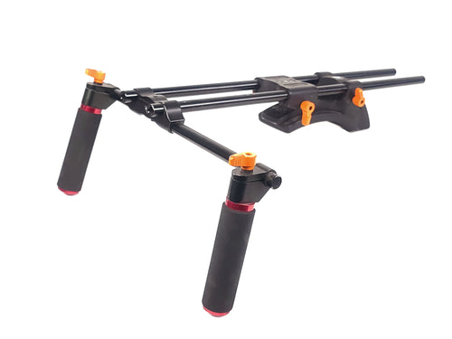 Opteka CXS-300 Dual Grip Video Shoulder Stabilizer System for DSLR Cameras
