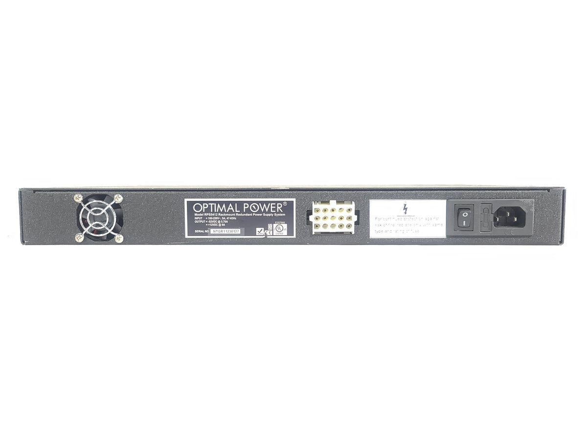 Optimal Power RPS5412 Redundant Power Supply System