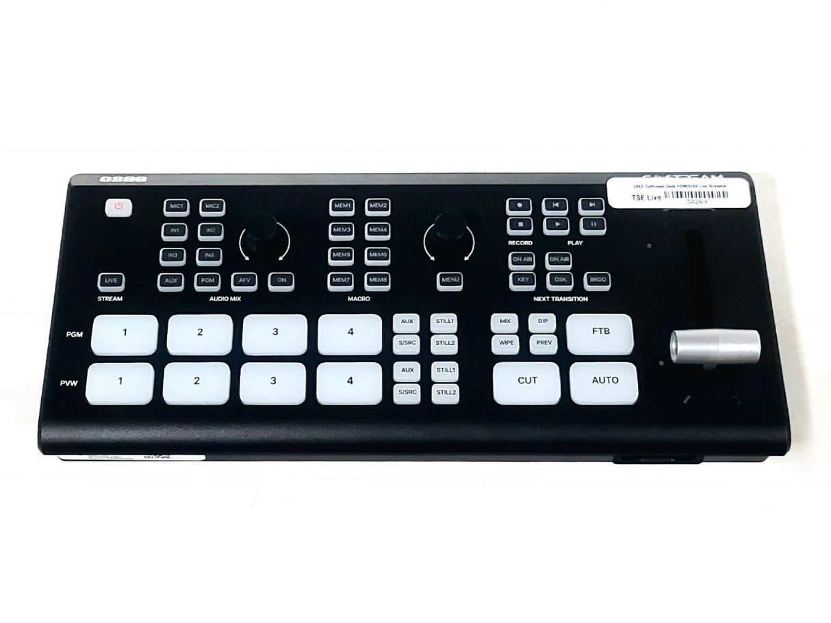 Osee GoStream Deck Multiple Camera HDMI Live Stream Video Mixer Switcher [In Original Box]