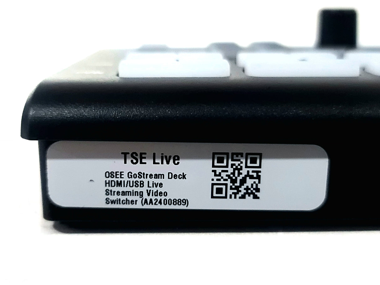 Osee GoStream Deck Multiple Camera HDMI Live Stream Video Mixer Switcher [In Original Box]
