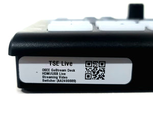 Osee GoStream Deck Multiple Camera HDMI Live Stream Video Mixer Switcher [In Original Box]