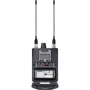 Shure P10R+ Wireless Bodypack Receiver (H22: 518 to 584 MHz)
