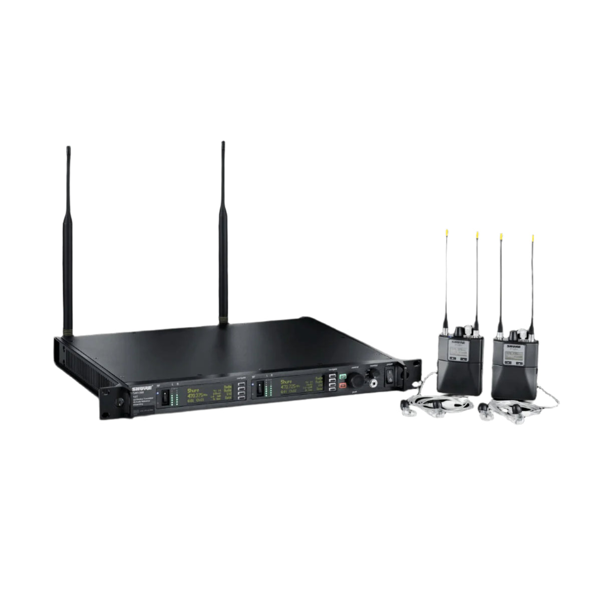 Shure P10TR+425CL-G10 PSM1000 Dual-Channel Wireless In-Ear Monitor System (G10: 470–542 MHz)