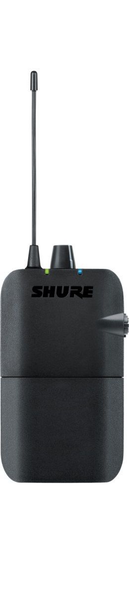 Shure P3R - Wireless Bodypack Receiver for PSM300 (G20 Band: 488-512 MHz)