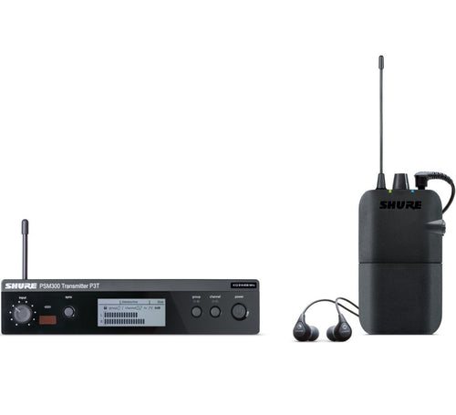 Shure PSM 300 Stereo Personal Monitor System with IEM (G20: 488-512 MHz)
