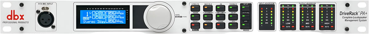 DBX DriveRack PA+ Loudspeaker Management System – AVGear.com