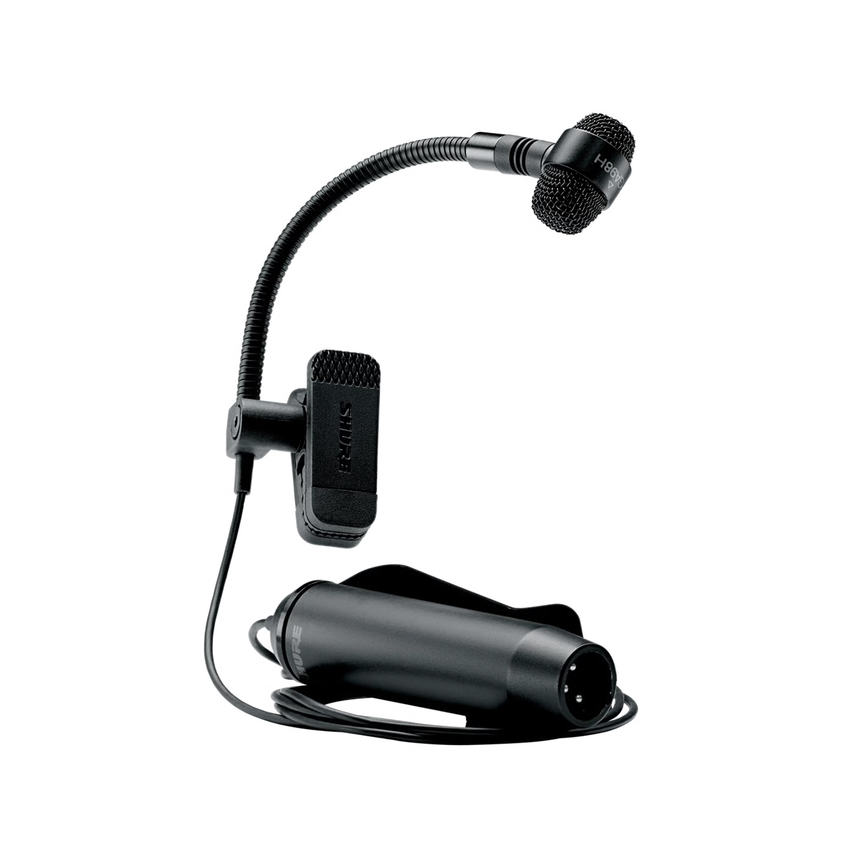 Shure PGA98H Clip-On Cardioid Condenser Horn Mic