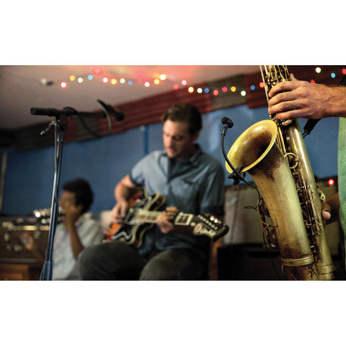 Shure PGA98H-TQG Clip-On Cardioid Condenser Horn Mic with TA4F