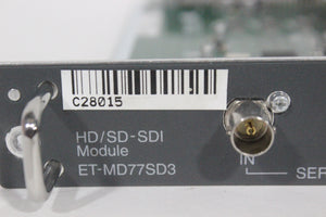 PJLink ET-MD77SD3 HD/SD-SDI Module Panasonic Projector