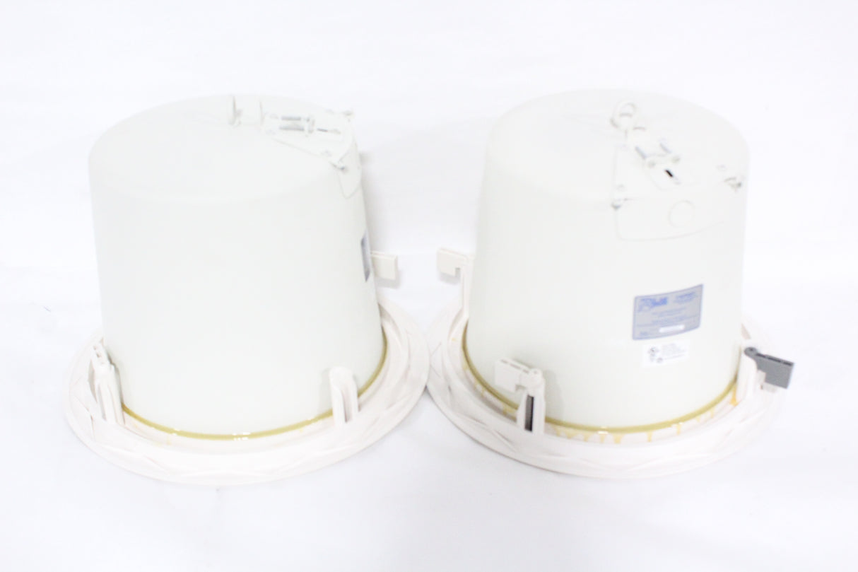 Pair Of Atlas Sound FAP82T Coaxial In-Ceiling Speakers