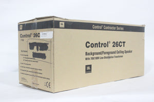 Pair Of JBL Control 26CT Two-Way Loudspeakers (In Original Box)