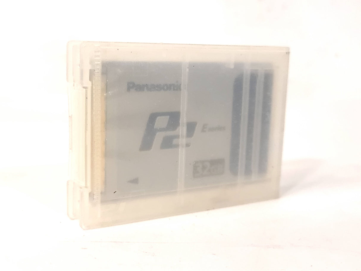 Panasonic AJ-P2E032XG P2 E-Series 32GB Memory Card in Plastic Case