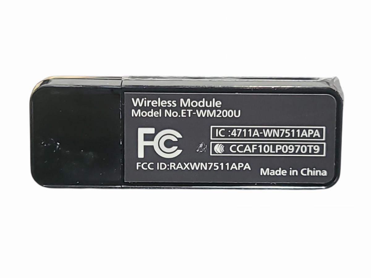 Panasonic ET-WM200U USB Wireless Module Receiver