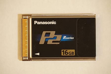 Panasonic AJ-P2C016RG P2 R-Series 16GB P2 High Performance Data Memory Card