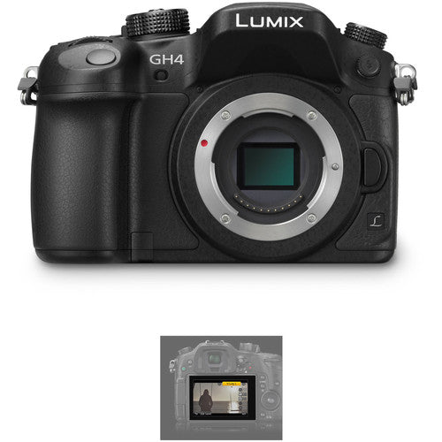 Panasonic DMC-GH4KBODY Mirrorless Digital Camera 4K Cinematic Video