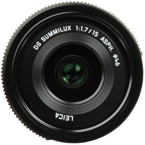 Panasonic H-X015K LUMIX G LEICA DG SUMMILUX H-X015K Lens 15mm F1.7 ASPH