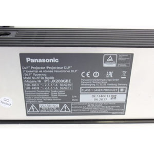 Panasonic PT-JX200 Spaceplayer 1-Chip DLP Projector