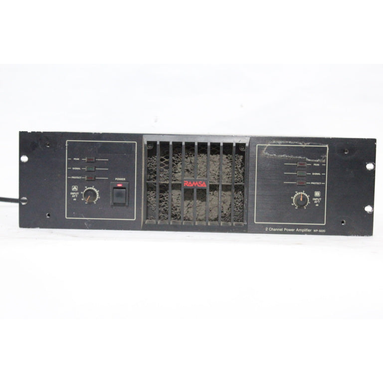 アンプ Ramsa WP-9220 Panasonic WP-9220 2 Channel Power Amplifier – AVGear.com