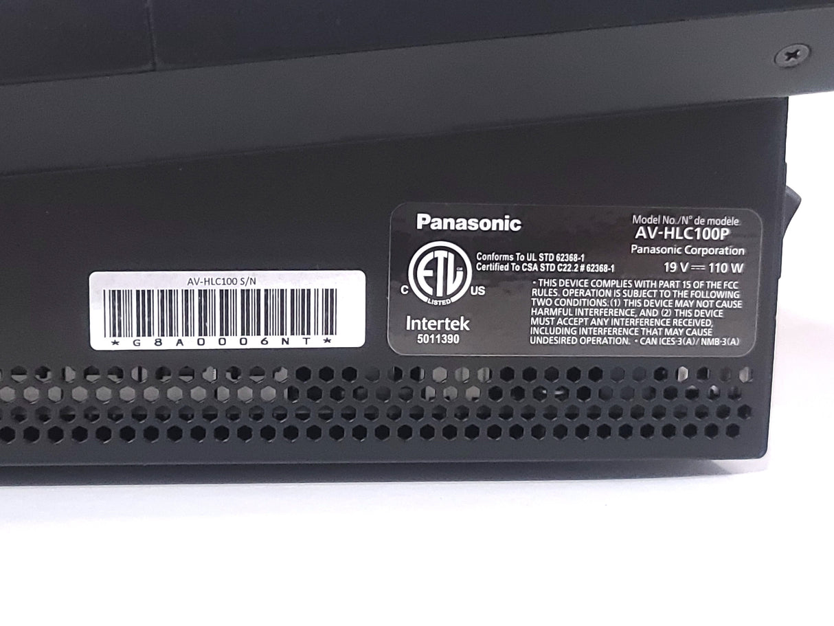 Panasonic AV-HLC100 Live Production Center w/ PSU